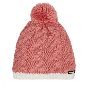 Czapka Eisbär Asteria Pompon 77075 450 Czerwony - Czapki damskie - miniaturka - grafika 1