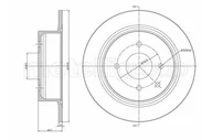 Szczęki hamulcowe - METELLI Tarcza hamulcowa 23-1473C - miniaturka - grafika 1