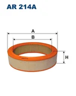 Chemia warsztatowa - Filtr powietrza Filtron AR 214A - miniaturka - grafika 1