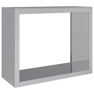 Wózki magazynowe - vidaXL Stojak na drewno opałowe, 100x40x80 cm, stal galwanizowana - miniaturka - grafika 1
