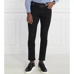 BOSS Jeansy Delaware | Slim Fit | z dodatkiem kaszmiru - Spodnie męskie - miniaturka - grafika 1