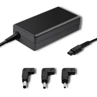 Zasilacze do laptopów - Qoltec Zasilacz sieciowy specjalizowany do Acer 65W 3 wtyczki 51756 - miniaturka - grafika 1