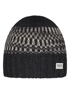 Barts Czapka "Mayels" w kolorze antracytowo-kremowym - Czapki męskie - miniaturka - grafika 1