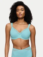 Biustonosze - Triumph Biustonosz z fiszbiną True Shape Sensation 10218201 Niebieski - miniaturka - grafika 1