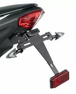 Akcesoria motocyklowe - Puig 7788N wsparcie licencji dla Kawasaki Ninja 250SL 15'-16', Kawasaki Z250SL 15'-16', czarny - miniaturka - grafika 1