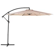 Parasole ogrodowe - Beliani Parasol ogrodowy 300 cm piaskowy RAVENNA 33407 - miniaturka - grafika 1