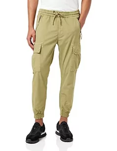 ALPHA INDUSTRIES Męskie spodnie do biegania Ripstop, zielone, M - Spodenki męskie - miniaturka - grafika 1