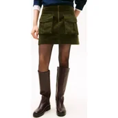 Spódnice - Tommy Hilfiger Spódnica | sztruks - miniaturka - grafika 1