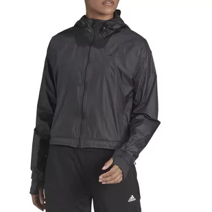 Kurtka adidas Versatile For Elements Windbreaker H59070 - czarna - Kurtki i kamizelki sportowe damskie - miniaturka - grafika 1