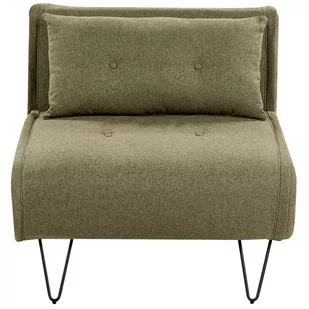 Sofa rozkładana oliwkowa VESTFOLD - Sofy i kanapy - miniaturka - grafika 1