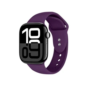 Crong Liquid - Pasek do Apple Watch 38/40/41/42 mm (śliwkowy) - Akcesoria do smartwatchy - miniaturka - grafika 1