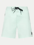 Kąpielówki męskie - Quiksilver Szorty kąpielowe Surfsilk Kaimana AQYBS03633 Zielony Regular Fit - miniaturka - grafika 1