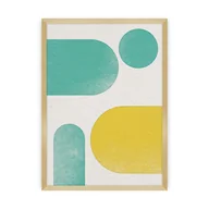 Obrazy i zdjęcia na płótnie - Plakat Abstract Shapes I - miniaturka - grafika 1