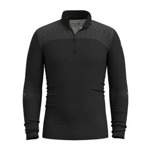Bluza termoaktywna męska Smartwool Intraknit Thermal Merino Base Layer 1/4 Zip - Bluzy narciarskie - miniaturka - grafika 1