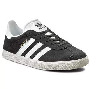 Buty sportowe damskie - Adidas Gazelle BB2503 grafitowy - grafika 1