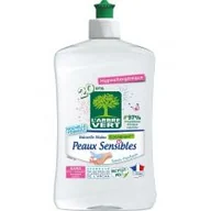 Płyny do naczyń - Larbre Vert Płyn do mycia naczyń Sensitive bezzapachowy 500 ml - miniaturka - grafika 1
