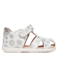 Buty dla dziewczynek - Sandały Garvalin 252305 Biały - miniaturka - grafika 1