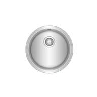 Zlewozmywaki - Zlewozmywak Teka STARBRIGHT 45 E-XN 1B RND X 115020013 - miniaturka - grafika 1