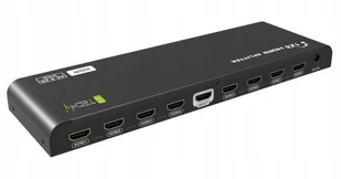 Rozdzielacz / Splitter Techly HDMI2-4K8HDR HDMI 2.0 1x8 4K 60Hz HDR EDID - Akcesoria do monitorów - miniaturka - grafika 1