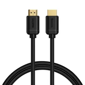 Kable - Baseus High Definition HDMI 2.0 4K 60Hz, 3D, HDR, 18Gbps, 3m czarny - miniaturka - grafika 1