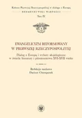 Książki religijne obcojęzyczne - Ewangelicyzm reformowany w Pierwszej Rzeczypospolitej - Wydawnictwo Uniwersytetu Warszawskiego - miniaturka - grafika 1