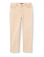 Spodnie damskie - Just Cavalli Damskie spodnie z 5 kieszeniami, 116 beżowe, 34 - miniaturka - grafika 1