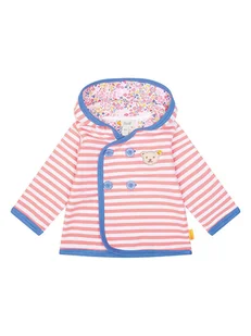 Steiff Bluza w kolorze niebiesko-jasnoróżowym - Bluzy i sweterki niemowlęce - miniaturka - grafika 1