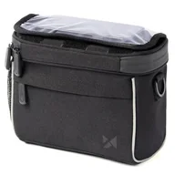 Sakwy rowerowe - Wozinsky torba rowerowa na kierownicę torba rowerowa na ramię czarna (WBHBB-01) - miniaturka - grafika 1