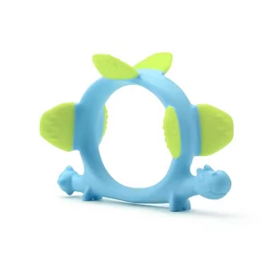 Smily Mia Gryzak Dinozaur Norman Blue 1 szt. - Gryzaki dla dzieci - miniaturka - grafika 1