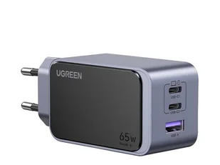 UGREEN Nexode Air Ładowarka sieciowa USB + 2x USB-C 65W 6941876230426 - Ładowarki do telefonów - miniaturka - grafika 1