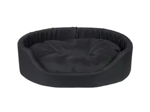 Ami Play Legowisko owalne Basic czarne [rozmiar XXL] 86 x 76 x 17,5cm - Legowiska dla psów - miniaturka - grafika 1