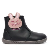 Buty dla dziewczynek - Trzewiki Garvalin 251301 M Czarny - miniaturka - grafika 1