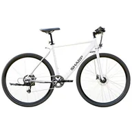 Rowery elektryczne - Rower elektryczny SHARP BK-GS03-EW M21 Biały - miniaturka - grafika 1