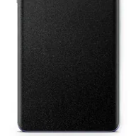 Szkła hartowane na telefon - Folia naklejka skórka strukturalna na TYŁ do Samsung Galaxy A5 A500F -  Czarny Pastel Matowy Chropowaty Baranek - apgo SKINS - miniaturka - grafika 1