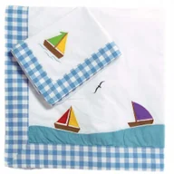 Pościel dla dzieci - Komplet pościeli 140x200 Domek Morski Win Green - miniaturka - grafika 1