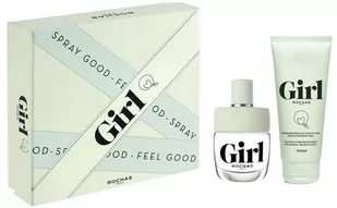 Zestaw Rochas Girl Eau De Toilette Spray 60 ml + Żel pod przysznic 100 ml (3386460133647) - Zestawy kosmetyków damskich - miniaturka - grafika 1