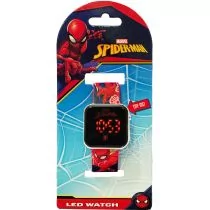 KIDS EUROSWAN Zegarek LED z kalendarzem Spiderman SPD4800 - Zabawki interaktywne dla dzieci - miniaturka - grafika 1