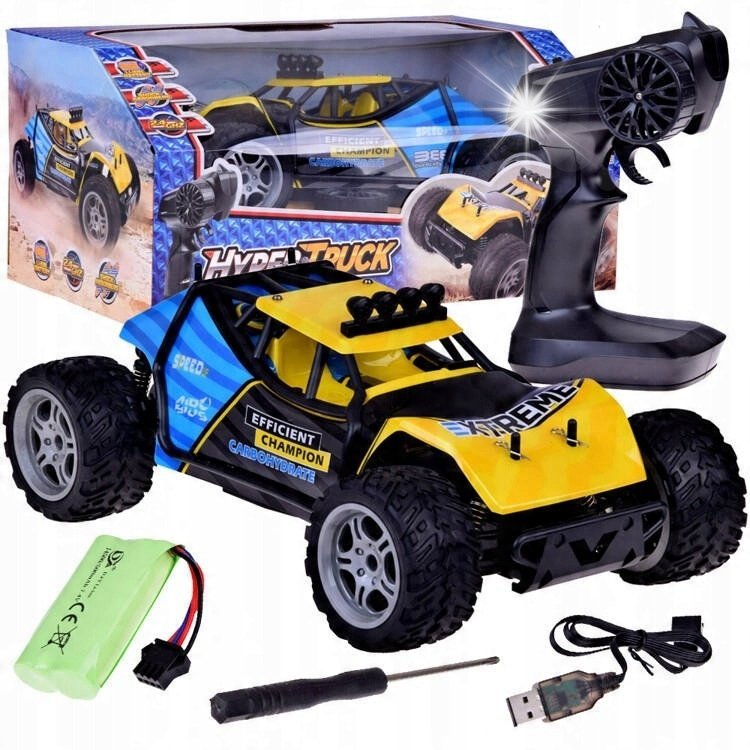 Zestaw auto zdalnie sterowane HYPER TRUCK OFF-ROAD na pilota RC0641 ZO