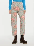 Spodnie damskie - United Colors Of Benetton Jeansy 40B3DE027 Kolorowy Balloon Fit - miniaturka - grafika 1