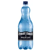 Woda - Żywiec Zdrój Mocny Gaz Woda źródlana 1 l - miniaturka - grafika 1