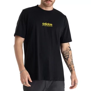 Koszulka adidas Sportswear Summer Of Tiro Graphic IS2876 - czarna - Adidas - Koszulki sportowe męskie - miniaturka - grafika 1