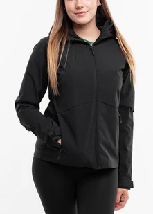 4F Kurtka damska softshell z kapturem rozsuwana przeciwdeszczowa roz. S - Kurtki damskie - miniaturka - grafika 1