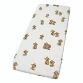 Prześcieradła dla dzieci - PRZEŚCIERADŁO 50x83 DO DOSTAWKI ŁÓŻECZKA Z GUMKĄ BAWEŁNIANE Kerstin - miniaturka - grafika 1