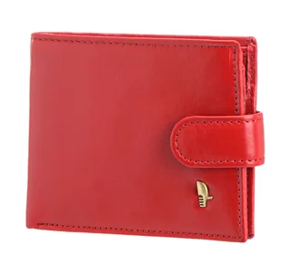 PUCCINI skórzany portfel damski MU1953 czerwony MU 1953 - Portfele - miniaturka - grafika 1