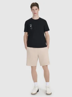 4F Spodenki dresowe męskie - beżowe L - Spodenki męskie 4F Spodenki dresowe męskie - beżowe L - Spodenki męskie - miniaturka - grafika 1