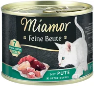 Mokra karma dla kotów - Miamor Feine Beute 24 x 185 g - Indyk - miniaturka - grafika 1