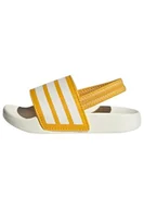 Buty dla chłopców - adidas Uniseks - niemowlęta ADILETTE ESTRAP SLIDES INFANTS, crew yellow/off white/off white, 22 EU - miniaturka - grafika 1
