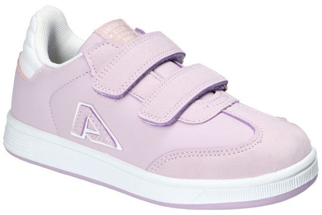 AMERICAN CLUB ES178 MODNE ADIDASY STYLOWE BUTY DZIECIĘCE NA RZEPY WKŁADKA SKÓRZANA P 29