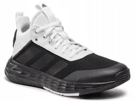 Buty sportowe męskie - Buty Adidas Ownthegame GY9696 koszykarskie 42,6 - miniaturka - grafika 1