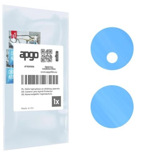 1x szkło hybrydowe na aparat obiektyw kamerę 9H do Oppo A79 5G - apgo hybrid Camera Lens Protector